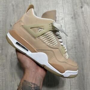 Nike Air Jordan 4 Retro Shimmer DJ0675 200 Size 6.5 Women